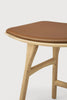 amelie oak low stools
