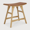 amelie oak low stools