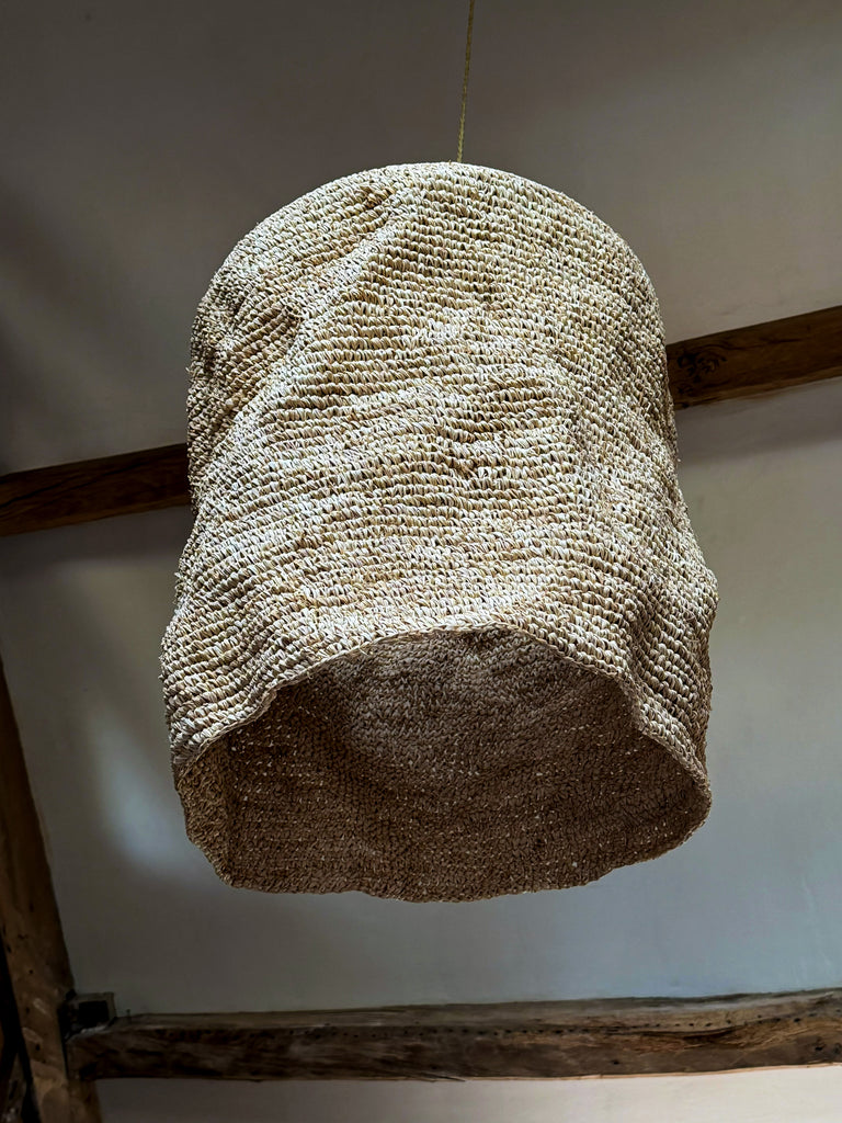 raffia lamp shades