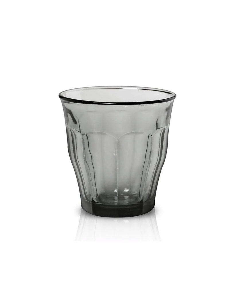 duralex tumblers in blue and grey