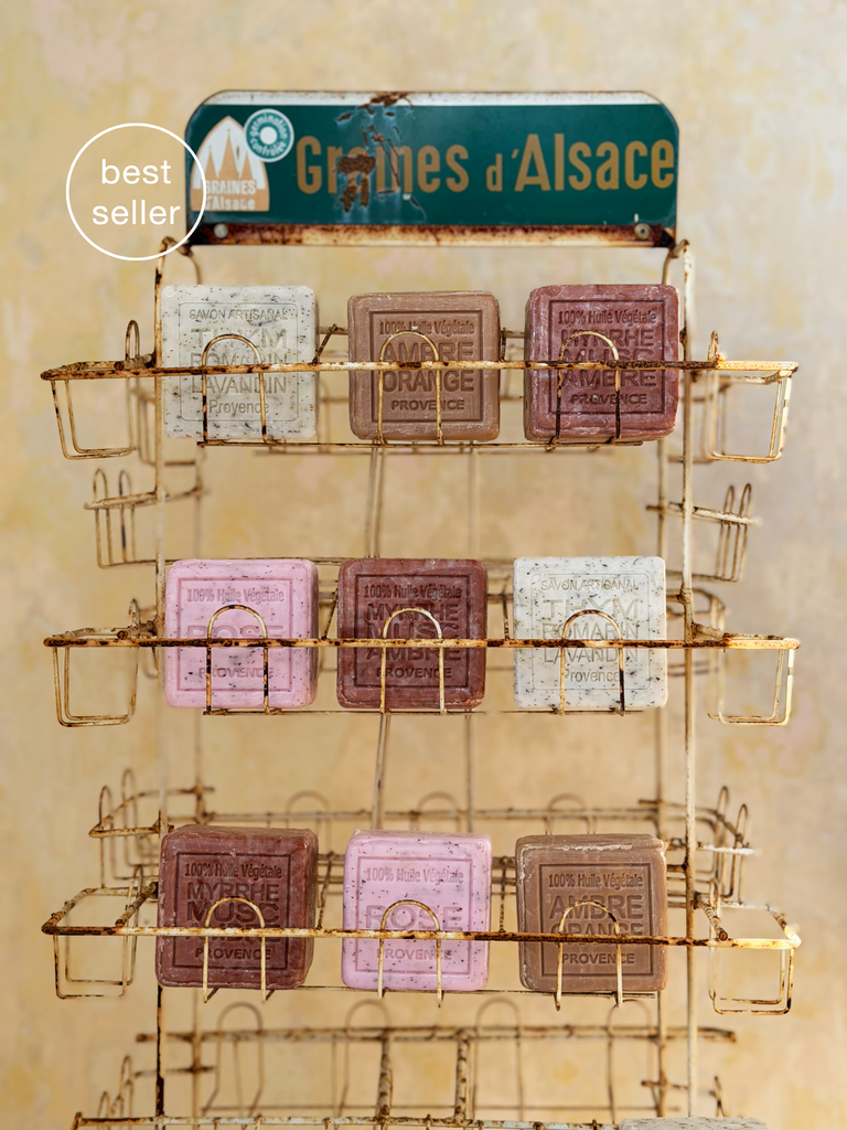 french cube soaps