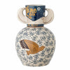 mythical bird vase