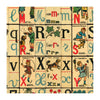 children's bricks wrapping paper