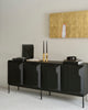 abigail black sideboard