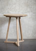 bella oak side table