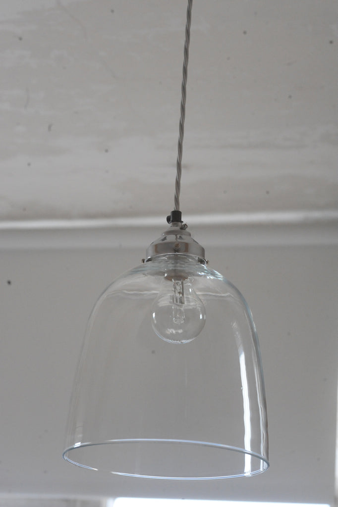glass cloche light