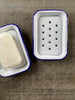 enamel soap dish