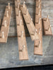 oak peg rails