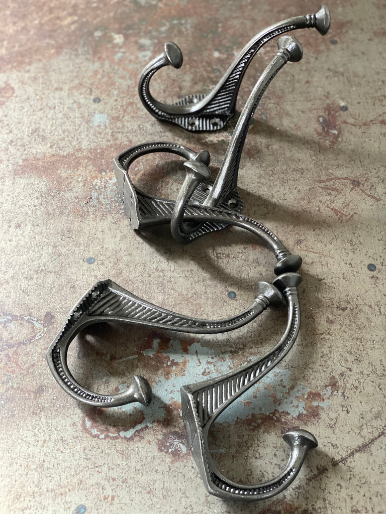 double school hooks