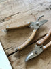 oak handled secateurs