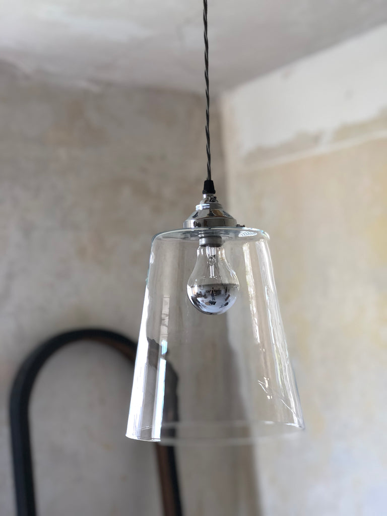 glass cone light
