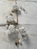 fairtrade felted sheep garland
