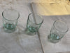 rippled wine glasses