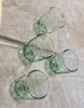 rippled wine glasses