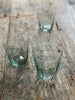 rippled recycled glass tumblers
