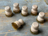 brass bristle brush